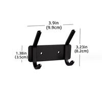 Rose Gold Bathroon Hook 3 4 5 6 Adhesive Aluminum Lavatory Kitchen Key Coat Robe Towel Holder Door Wall Hooks Black Storage Hang