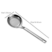 Stainless Steel Skimmer Vegetable Residue Oil Mesh Colander Strainer Soup Pot Small Filter Colander Kitchen Gadgets