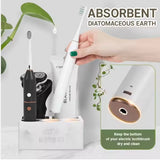 Toothpaste Holder Bathroom Counter Organizer For Electric Toothbrushes For Home Hotel