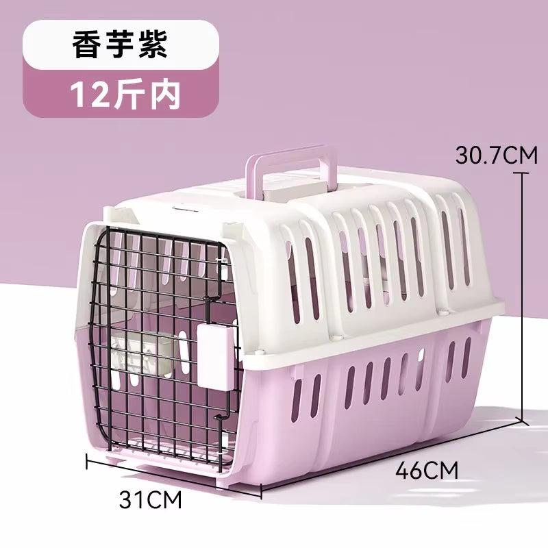 Air Box Cat Check Box Out Portable Car Dog Cage Medium and Small Dogs and Cats Pets