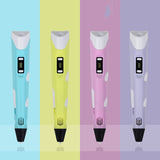 The Factory Directly Supplies The Second Generation 3D Printing Pen 3D Pen Children'S Three-Dimensional Painting Pen Children'S Gift Usb