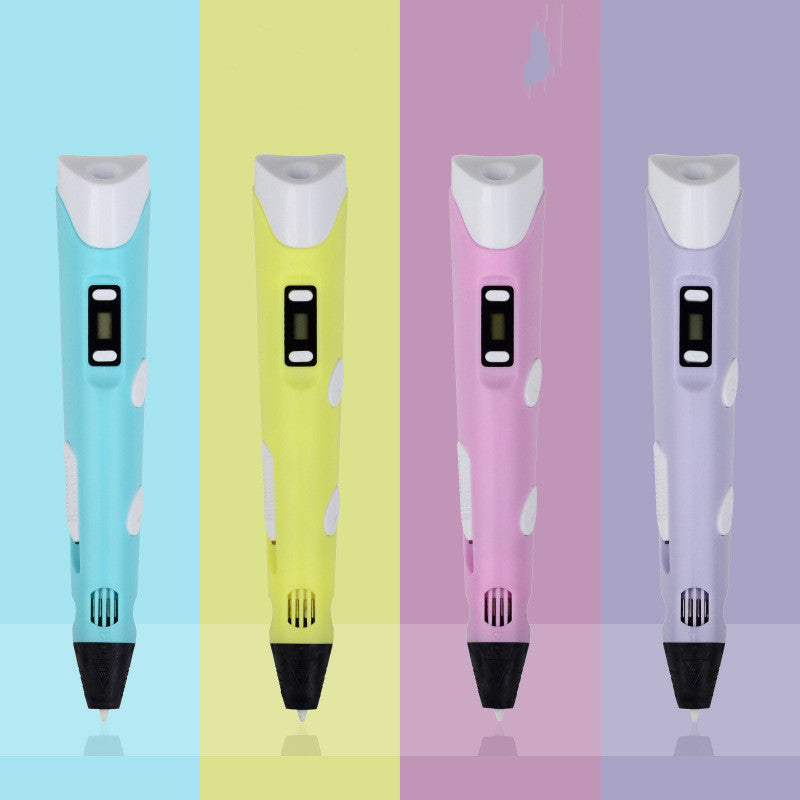 The Factory Directly Supplies The Second Generation 3D Printing Pen 3D Pen Children'S Three-Dimensional Painting Pen Children'S Gift Usb