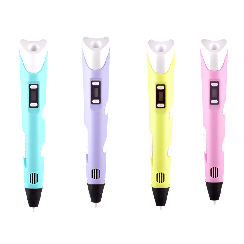 The Factory Directly Supplies The Second Generation 3D Printing Pen 3D Pen Children'S Three-Dimensional Painting Pen Children'S Gift Usb