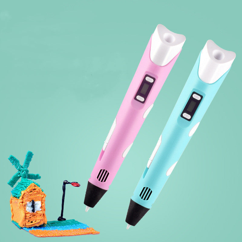 The Factory Directly Supplies The Second Generation 3D Printing Pen 3D Pen Children'S Three-Dimensional Painting Pen Children'S Gift Usb