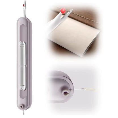 2 in 1 Upgraded Seam Ripper Needle Threader Seam Ripper Double End Design Colorful Sewing Needle Thread Unpicker Sewing Tools