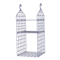Foldable Hanging Closet Organisers Pajamas Coats Sweaters Sturdy Durable Towels Layered Storage Basket , 2/3/4/5 Tier