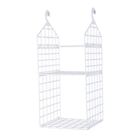 Foldable Hanging Closet Organisers Pajamas Coats Sweaters Sturdy Durable Towels Layered Storage Basket , 2/3/4/5 Tier