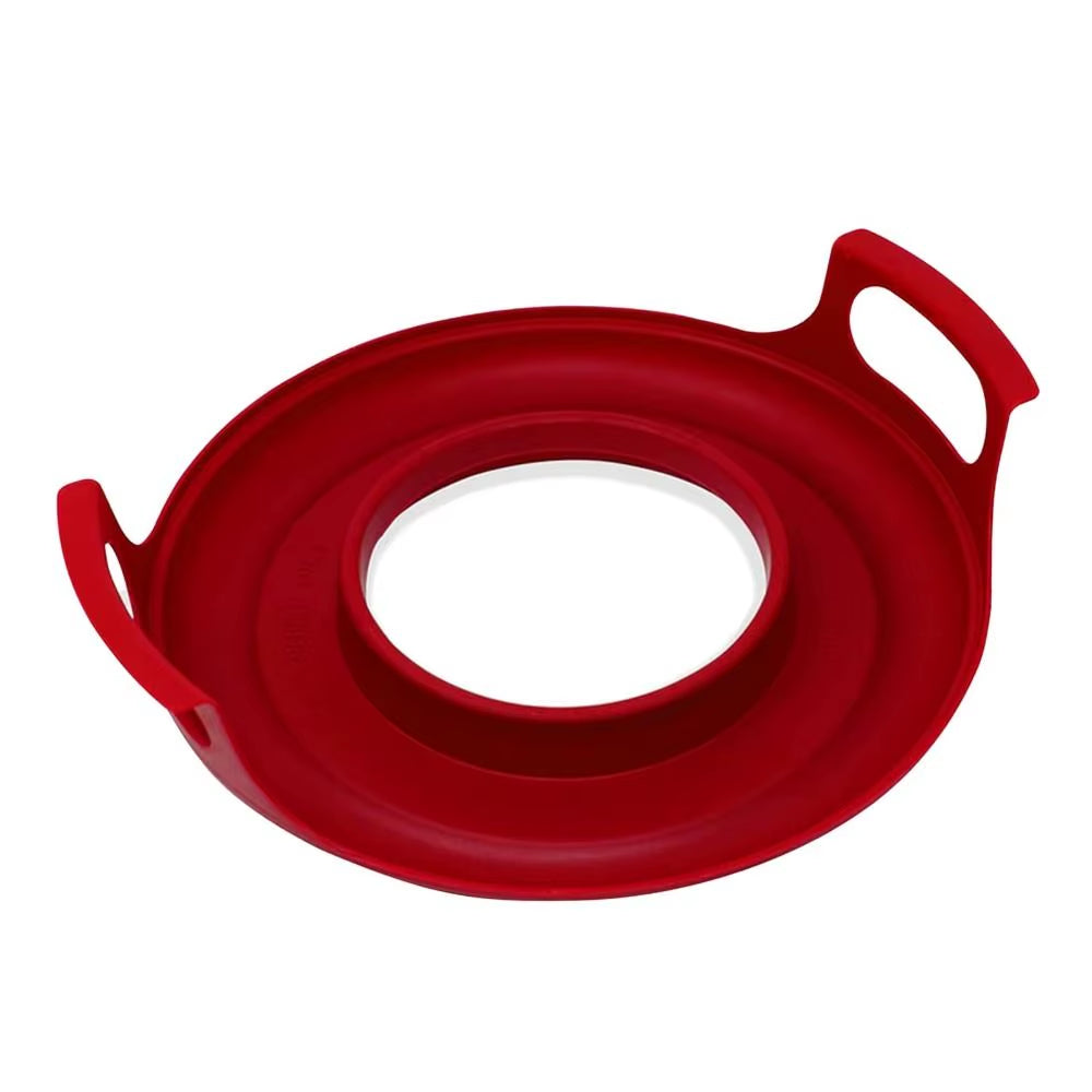 Easy to Clean Microwave Plate Tray Durable PP Anti-Deformed Steam Holder for Bowls, Kitchen Plate Microwave Plates Holder