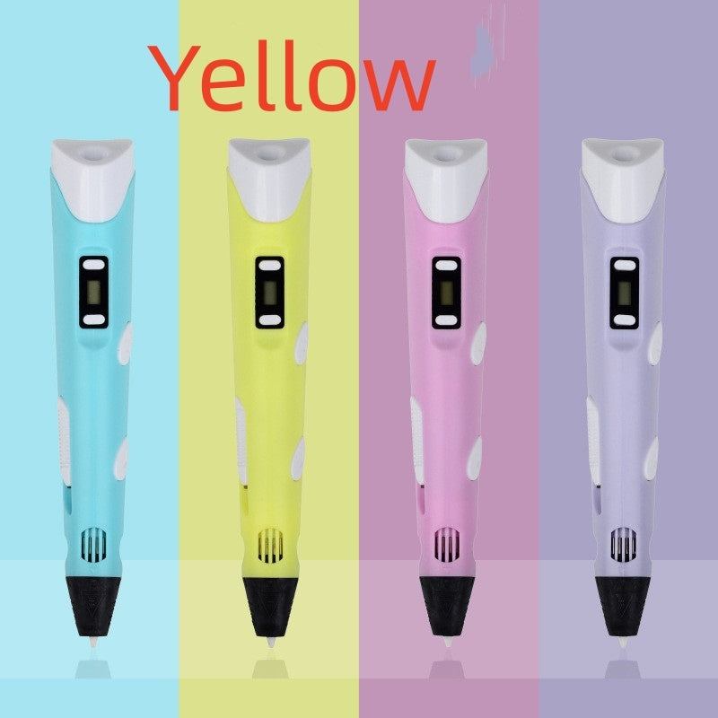 The Factory Directly Supplies The Second Generation 3D Printing Pen 3D Pen Children'S Three-Dimensional Painting Pen Children'S Gift Usb