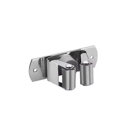 Broom Hook Holder Wall Mount Mop Organizer Holder Stainless Steel Storage Hook Kitchen Bathroom Organization Accessories