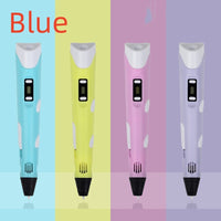 The Factory Directly Supplies The Second Generation 3D Printing Pen 3D Pen Children'S Three-Dimensional Painting Pen Children'S Gift Usb