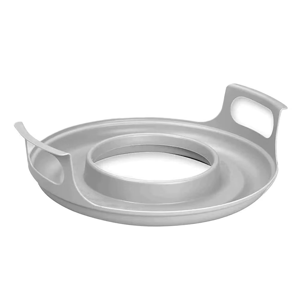 Easy to Clean Microwave Plate Tray Durable PP Anti-Deformed Steam Holder for Bowls, Kitchen Plate Microwave Plates Holder