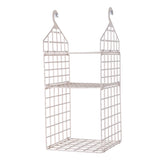 Foldable Hanging Closet Organisers Pajamas Coats Sweaters Sturdy Durable Towels Layered Storage Basket , 2/3/4/5 Tier