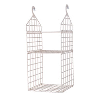 Foldable Hanging Closet Organisers Pajamas Coats Sweaters Sturdy Durable Towels Layered Storage Basket , 2/3/4/5 Tier