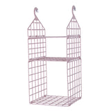 Foldable Hanging Closet Organisers Pajamas Coats Sweaters Sturdy Durable Towels Layered Storage Basket , 2/3/4/5 Tier