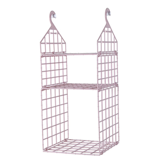 Foldable Hanging Closet Organisers Pajamas Coats Sweaters Sturdy Durable Towels Layered Storage Basket , 2/3/4/5 Tier
