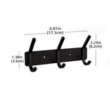 Rose Gold Bathroon Hook 3 4 5 6 Adhesive Aluminum Lavatory Kitchen Key Coat Robe Towel Holder Door Wall Hooks Black Storage Hang