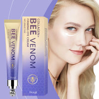 Effective Moisturizing for the Eye Area, Daily Care, Radiant Skin, and Application of Bee Venom Eye Cream