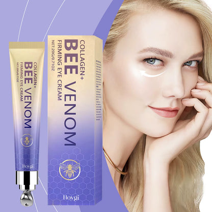 Effective Moisturizing for the Eye Area, Daily Care, Radiant Skin, and Application of Bee Venom Eye Cream