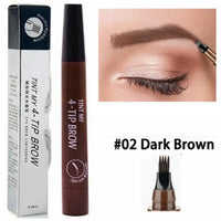 4 Point Eyebrow Pencil Maquillajes Para Mujer Waterproof Liquid Eyebrow Pen Makeup Long Lasting Makeup Microblade Brow Pencil