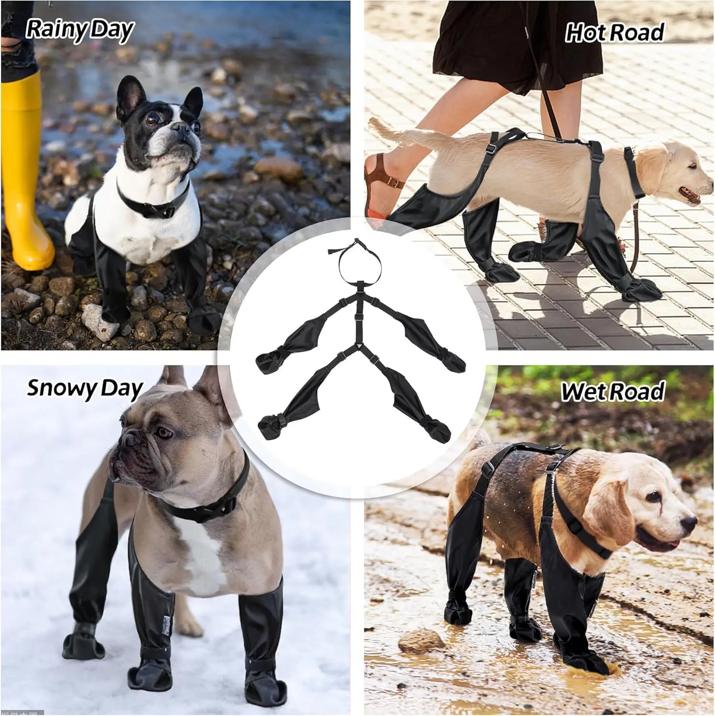 Pawguard Pro Dog Boots – Waterproof, Non-Slip Protection for Every Step