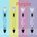 The Factory Directly Supplies The Second Generation 3D Printing Pen 3D Pen Children'S Three-Dimensional Painting Pen Children'S Gift Usb