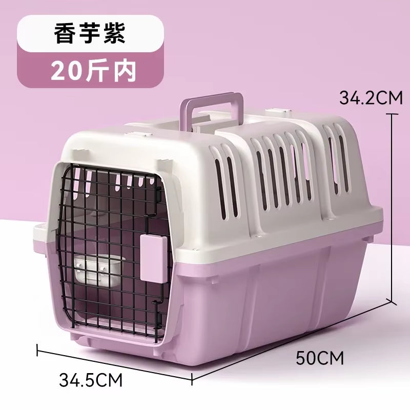Air Box Cat Check Box Out Portable Car Dog Cage Medium and Small Dogs and Cats Pets