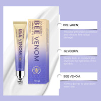 Effective Moisturizing for the Eye Area, Daily Care, Radiant Skin, and Application of Bee Venom Eye Cream