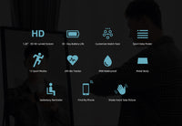 Smart Watch IMILAB KW66 Men Bluetooth IP68 Waterproof Sport Fitness Tracker-Black