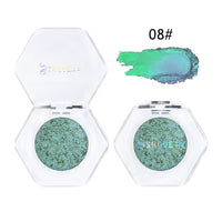 12 Colors Chameleon Glitter Eyeshadow Long Lasting Pearlescent Glitter Shimmer Eye Shadow Colorful Eye Makeup Tint Cosmetics