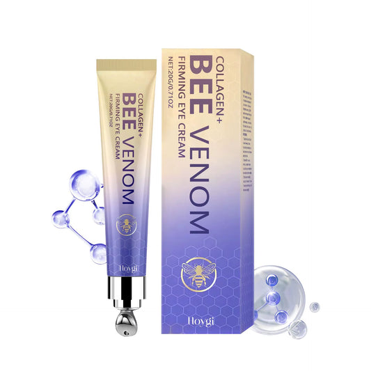 Effective Moisturizing for the Eye Area, Daily Care, Radiant Skin, and Application of Bee Venom Eye Cream