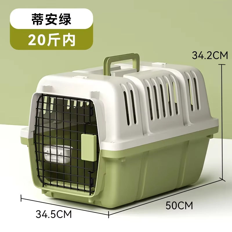 Air Box Cat Check Box Out Portable Car Dog Cage Medium and Small Dogs and Cats Pets