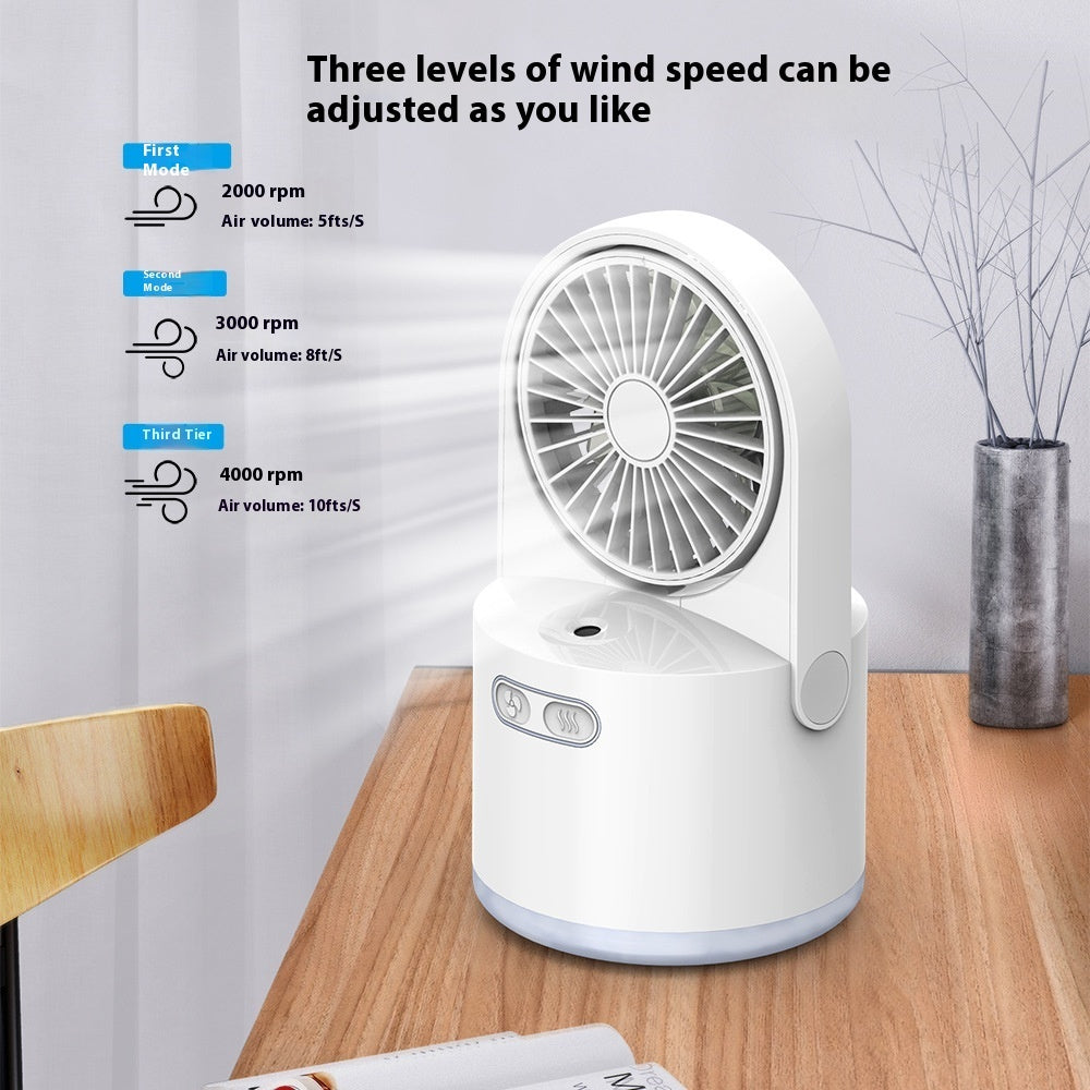Fan Mini Handheld Humidification Cooling Portable
