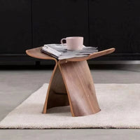 Butterfly Stool Shopping Mall Low Bentwood Stool Ottoman Good Selling Small Butterfly Stool Curved Wooden Stool