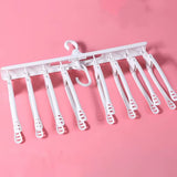 Multi-Function Folding Clothes Hanger Travel Drying Rack Home Non-Slip Windproof Drying Rack Shirt Storage Rack Closet Organizer