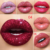 Diamond Shinny Lip Gloss Lips Makeup Cosmetics Glitter Liquid Lipstick Shimmer Matte Maquiagem Mate Batom Lipgloss