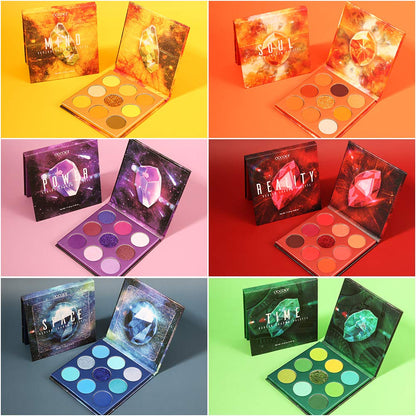 Eyeshadow Palette 54Colors Gemstone Eye Shadow Palette Highly Pigmented Mattes Glitter Shimmers Smokey Cream Powder Blendable Long Lasting Waterproof Colorful Professional Makeup Palette