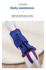 Pet Spine Support Suit - Adjustable Back Brace for Dogs, Posture Correction & Comfort