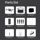 Factory Price P10 Drone 8k Dual Camera Obstacle Avoidance Wifi FPV Camera Aerial Photography Drone P10 PRO MAX