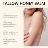 Whipped Beef Tallow Honey Balm Skin Rejuvenating Lightening Dark Skin Improve Rough Dryness Non Greasy Body Moisturizer Cream