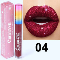 Diamond Shinny Lip Gloss Lips Makeup Cosmetics Glitter Liquid Lipstick Shimmer Matte Maquiagem Mate Batom Lipgloss