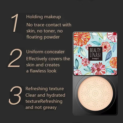Mushroom Head Air Cushion, CC Cream Natural Moisturizing Foundation Concealer Whitening Oil-Control Makeup Cosmetics BB Cream