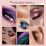 12 Colors Chameleon Glitter Eyeshadow Long Lasting Pearlescent Glitter Shimmer Eye Shadow Colorful Eye Makeup Tint Cosmetics